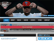 Tablet Screenshot of djfellifel.com